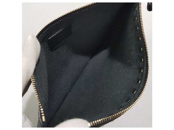 Valentino Rockstud Clutch Schwarz - Ansicht 7