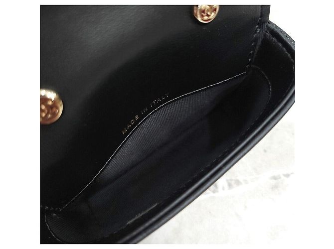 Chanel Mini borsa a cintura New Boy in vitello chevron nero - vista 7