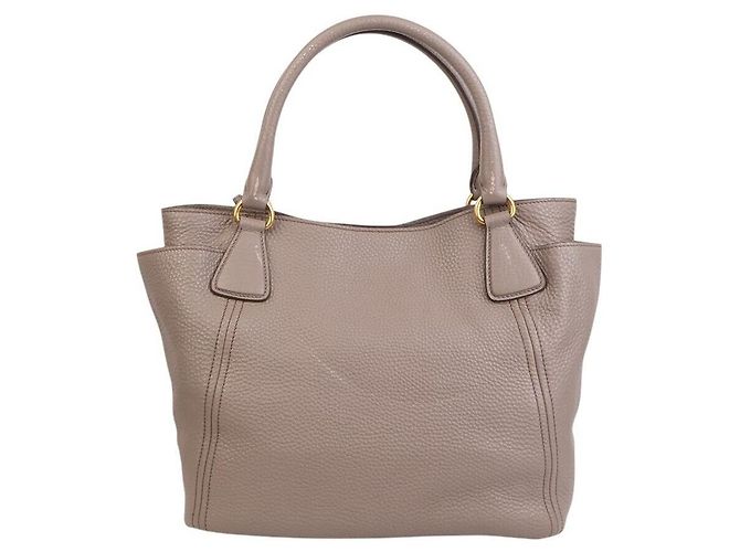 Prada Dino Tote- und Schultertasche Braun - Ansicht 2