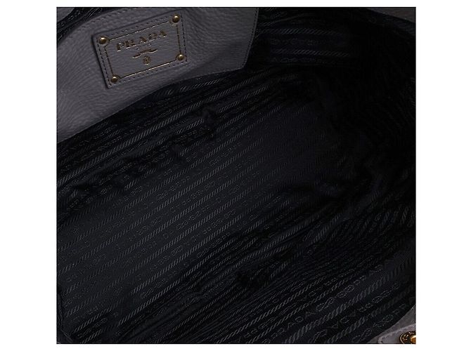 Prada Dino Tote- und Schultertasche Braun - Ansicht 7