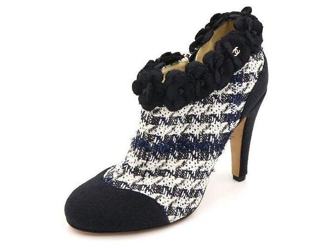 Chanel Botas de tweed Coco Camellia para mujer Multicolor - vista 2
