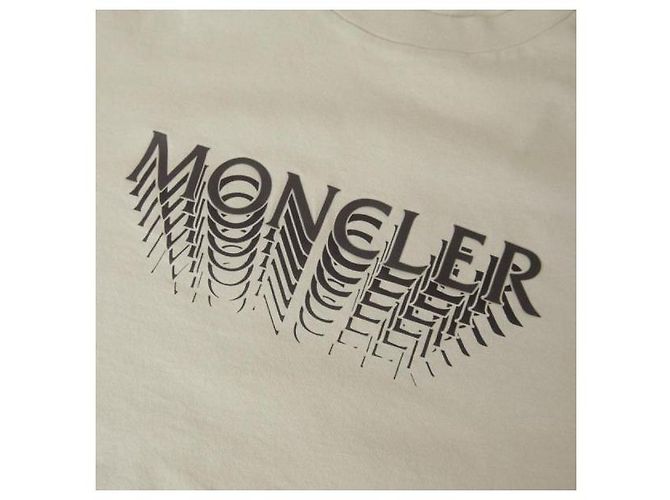 Moncler T-shirt em jersey de algodão - vista 6