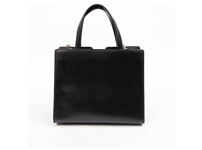 Salvatore Ferragamo Borsa a mano media nera - vista 4