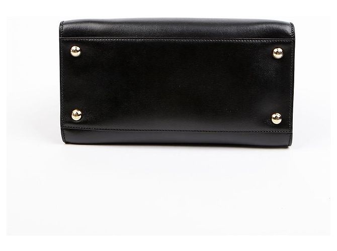 Salvatore Ferragamo Borsa a mano media nera - vista 6