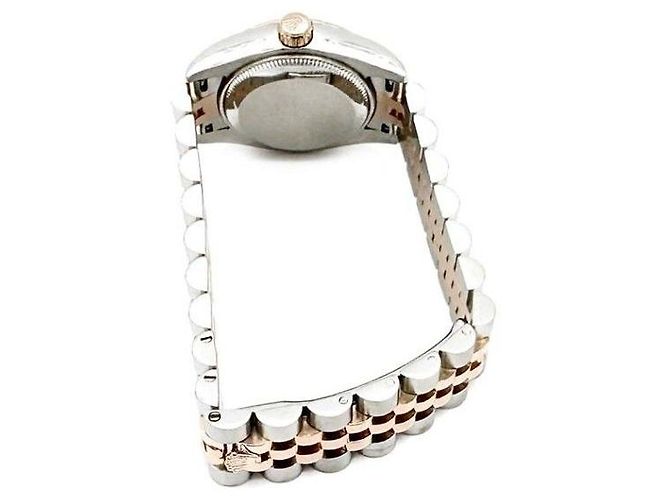 Rolex Datejust Diamond Combination Watch Pink - view 3