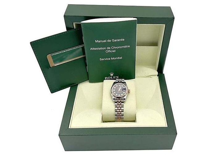 Rolex Datejust Diamond Combination Watch Pink - view 6