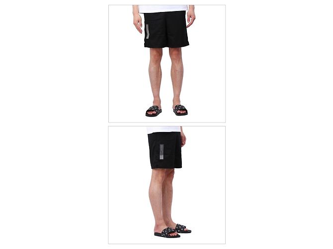 Off White Mesh Shorts Red - view 2