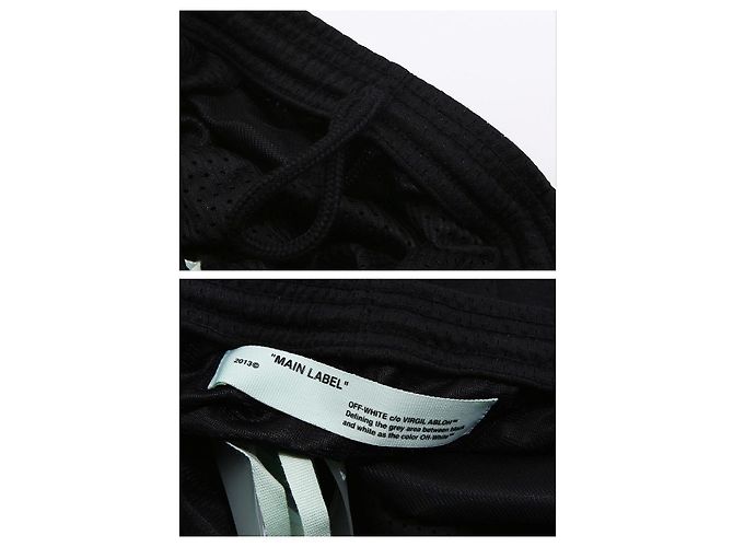 Off White Mesh Shorts Red - view 6