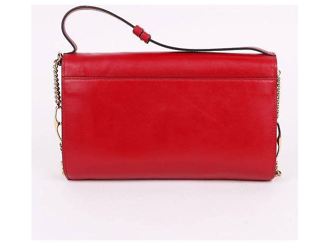 Gucci Borsa a tracolla Jumi Top Handle Red Small Rosso - vista 4