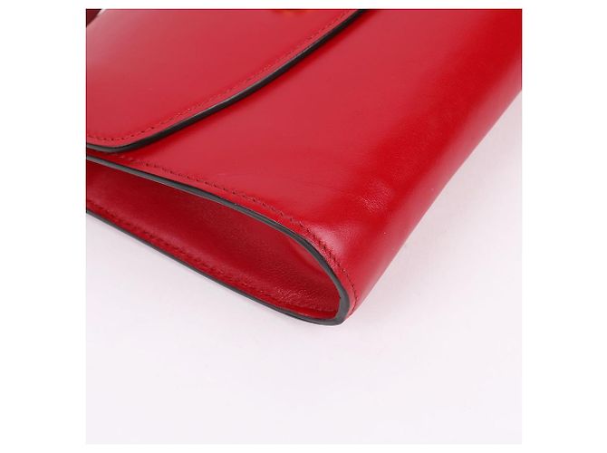 Gucci Borsa a tracolla Jumi Top Handle Red Small Rosso - vista 9