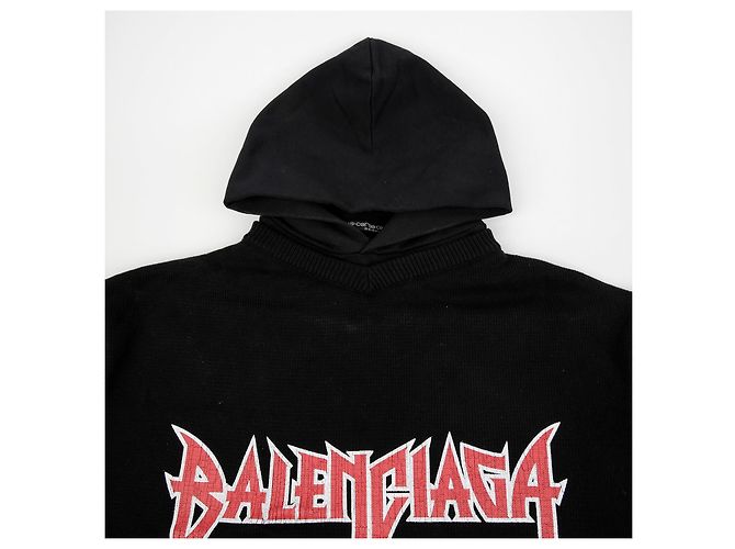 Balenciaga Metal Logo Hoodie Größe - Ansicht 3