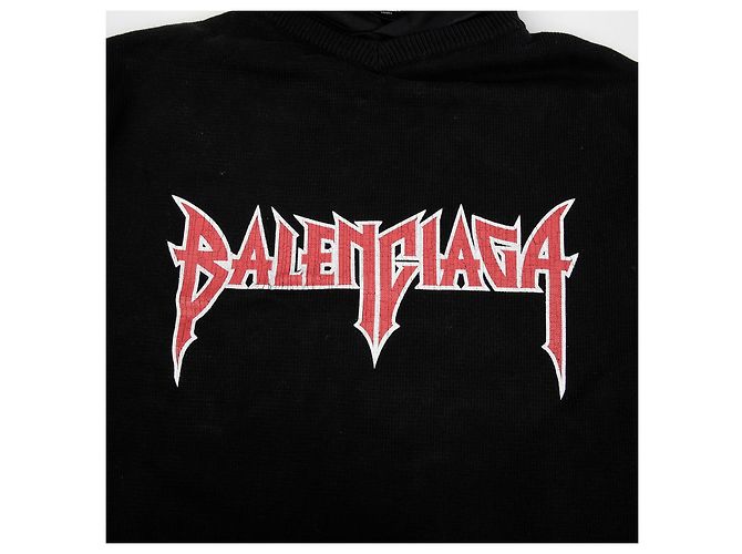 Balenciaga Metal Logo Hoodie Größe - Ansicht 5