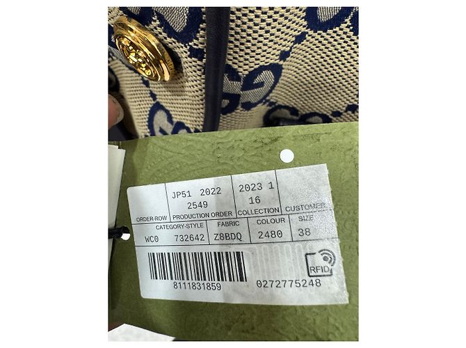Gucci Department Store Edition Exklusive GG Canvas Jacke Mehrfarben - Ansicht 3
