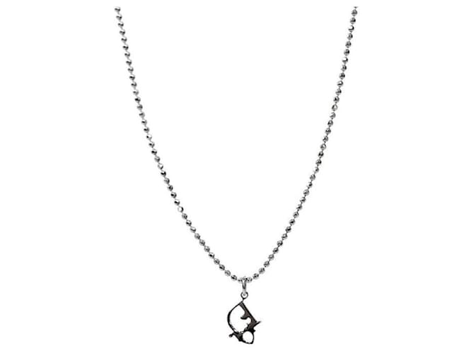 Dior Collar Oblique Silver Plata - vista 2