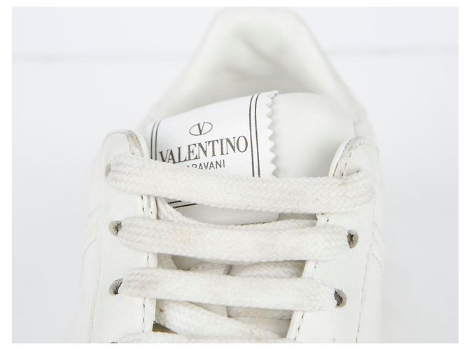 Valentino Sneakers Flycrew in pelle bianca Bianco - vista 12