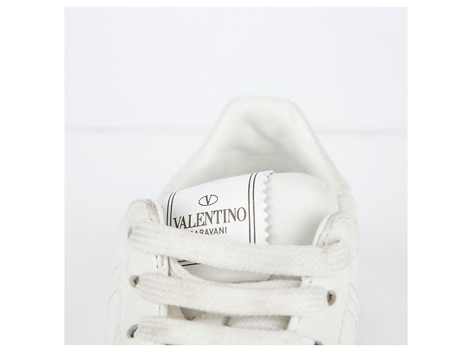 Valentino Sneakers Flycrew in pelle bianca Bianco - vista 13