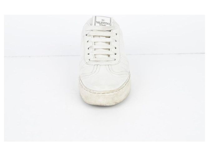 Valentino Sneakers Flycrew in pelle bianca Bianco - vista 16