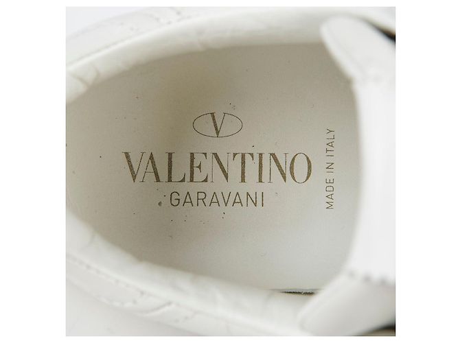 Valentino Sneakers Flycrew in pelle bianca Bianco - vista 21