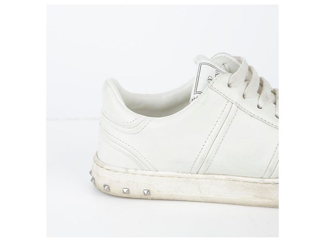 Valentino Sneakers Flycrew in pelle bianca Bianco - vista 4
