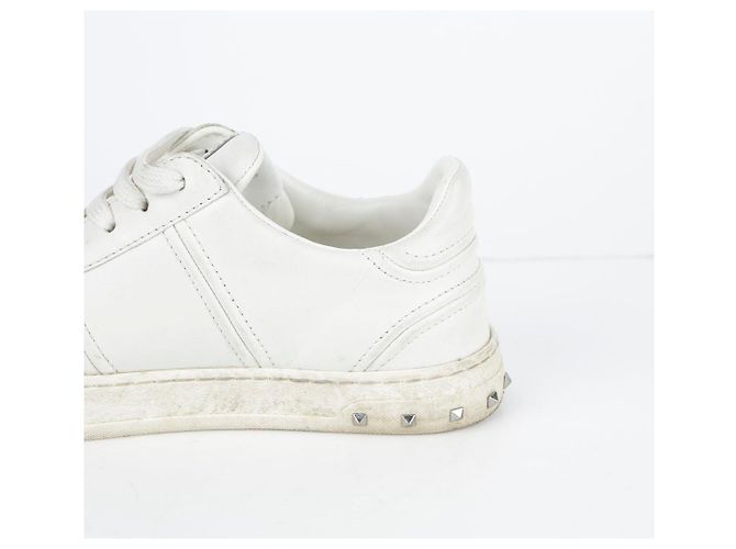 Valentino Sneakers Flycrew in pelle bianca Bianco - vista 9