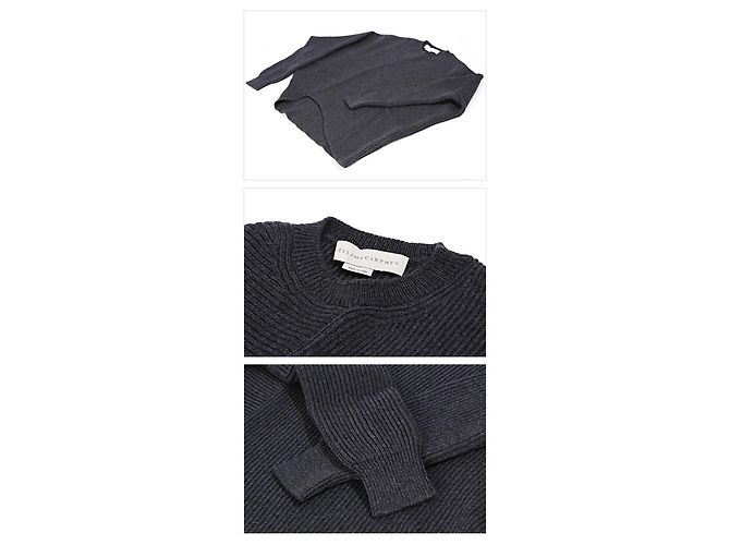 Stella Mc Cartney Pull en maille col rond Noir - vue 4