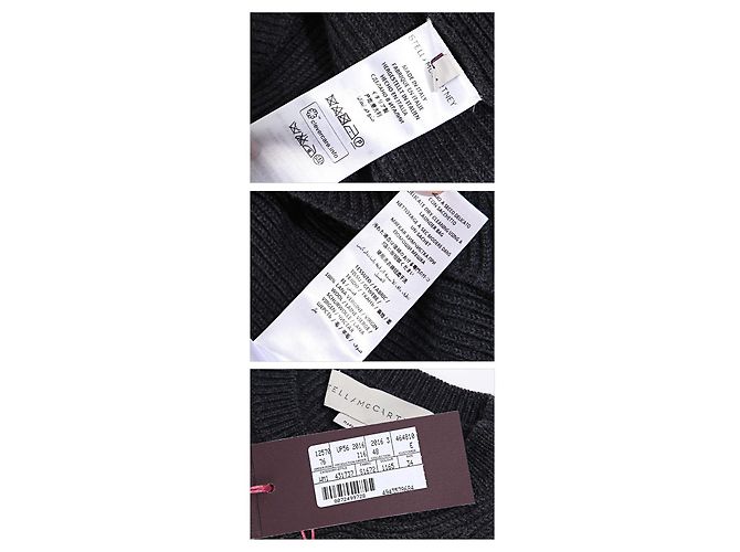 Stella Mc Cartney Pull en maille col rond Noir - vue 5