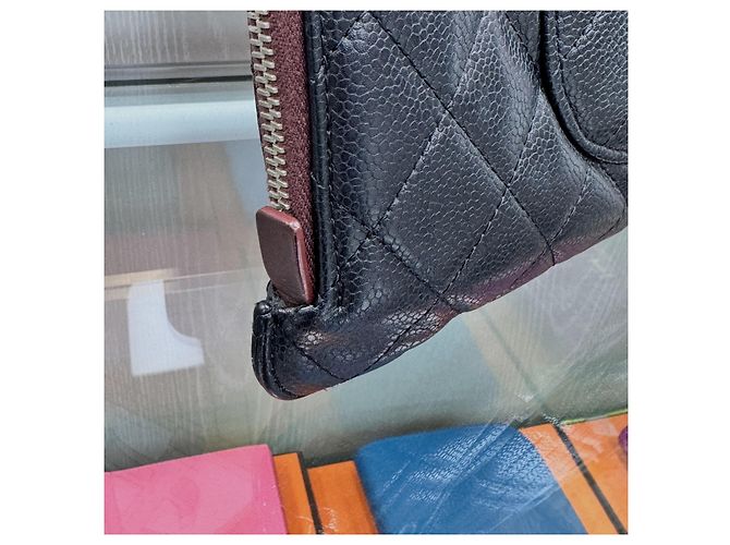 Chanel Clutch Caviar Edición Limitada Large Black Negro - vista 6