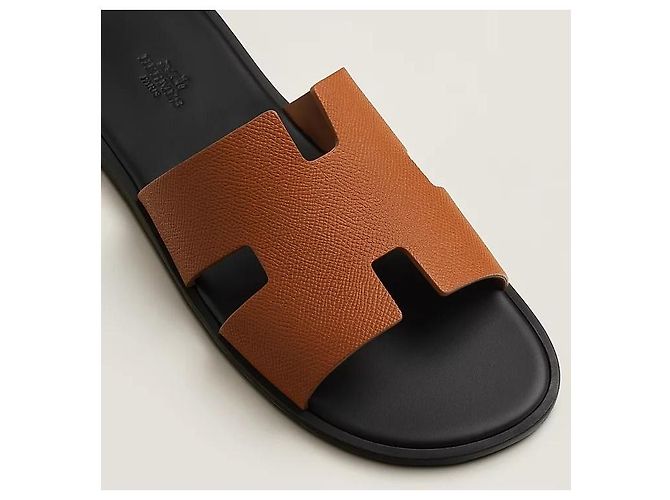 Hermès Sandali ciabatte Izmir da uomo Gold D'oro - vista 6