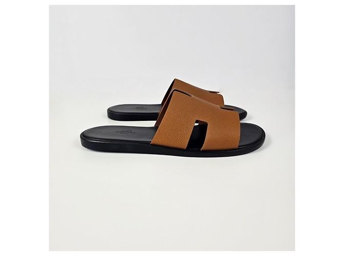 Hermès Sandali ciabatte Izmir da uomo Gold D'oro - vista 9