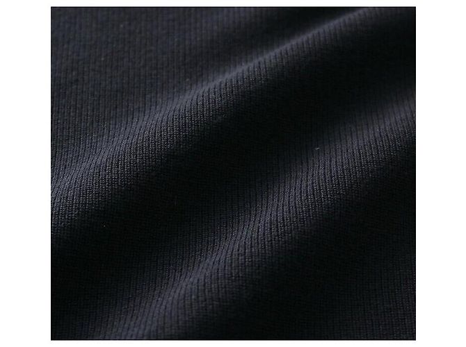 Pull en maille Moncler avec logo noir - vue 8
