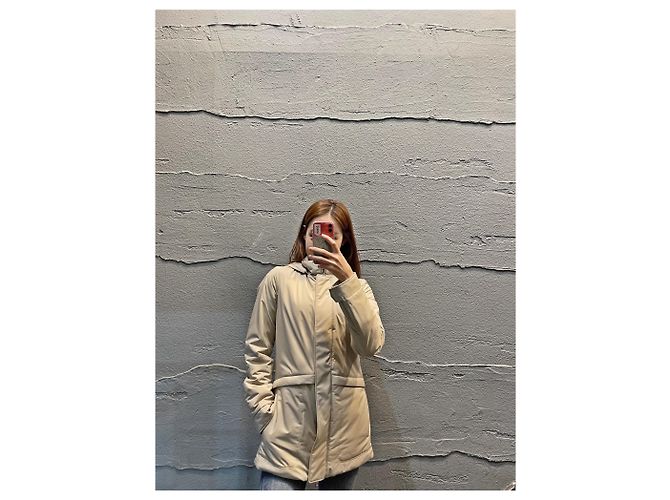 Loro Piana Chaqueta de plumón beige para mujer Dorado - vista 3