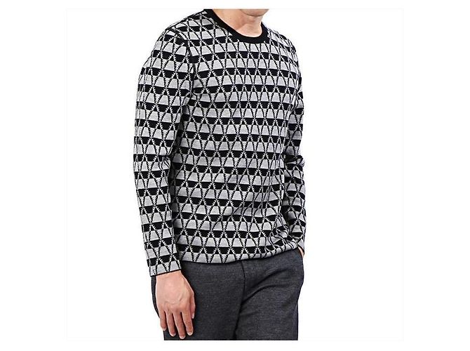 Lanvin Pull à col rond en jacquard Multicolore - vue 3