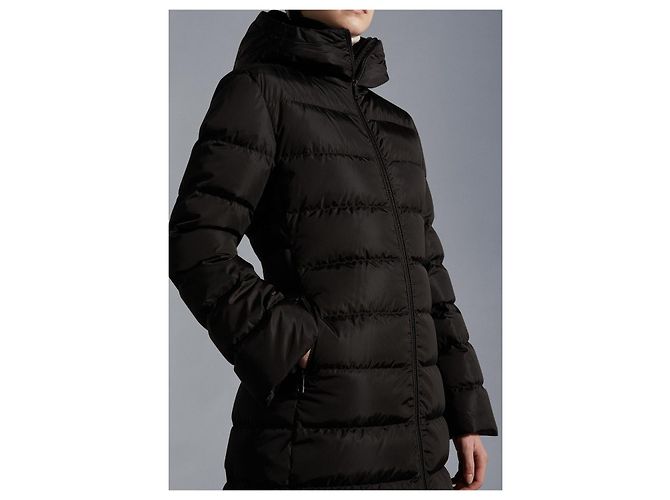 Moncler Chaqueta larga de plumón DOMBES Negro - vista 5