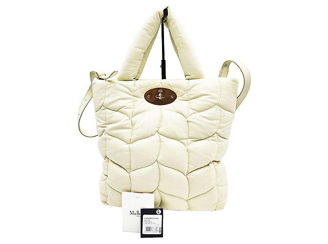 Mulberry Grande tote trapuntata in Nappa gialla Giallo - vista 2