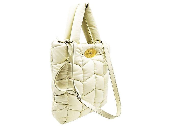 Mulberry Grande tote trapuntata in Nappa gialla Giallo - vista 4