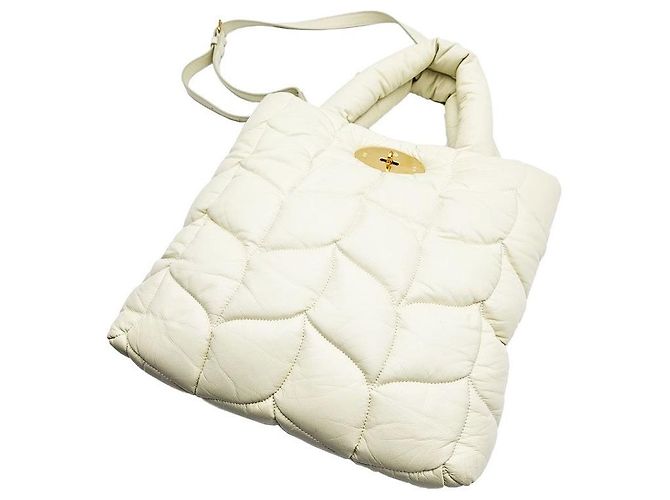 Mulberry Grande tote trapuntata in Nappa gialla Giallo - vista 6