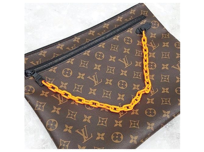 Louis Vuitton Pochette à chaîne Monogram Virgil Abloh Édition Limitée Multicolore - vue 5