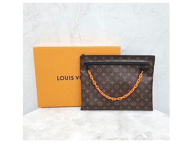 Louis Vuitton Pochette à chaîne Monogram Virgil Abloh Édition Limitée Multicolore - vue 7