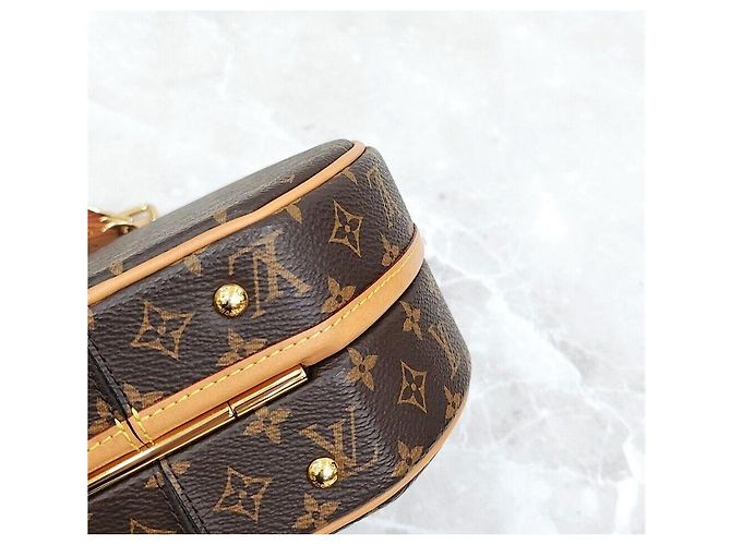 Louis Vuitton Borsa Crossbody Petite Bouat Chapeau Monogram Multicolore - vista 8