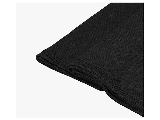Ralph Lauren Pony Strickschal Schwarz - Ansicht 7