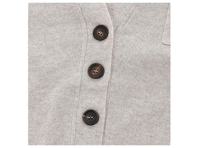 Brunello Cucinelli Kaschmir-Cardigan für Damen Silber - Ansicht 7