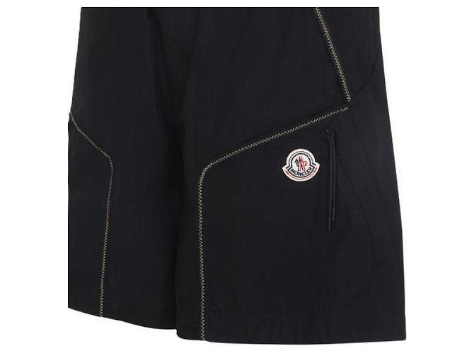 Moncler Logo-Bermuda aus Baumwolle - Ansicht 5