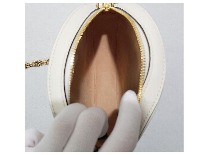 Gucci Borsa a tracolla Ophidia Mini Round Tambourine Argento - vista 8