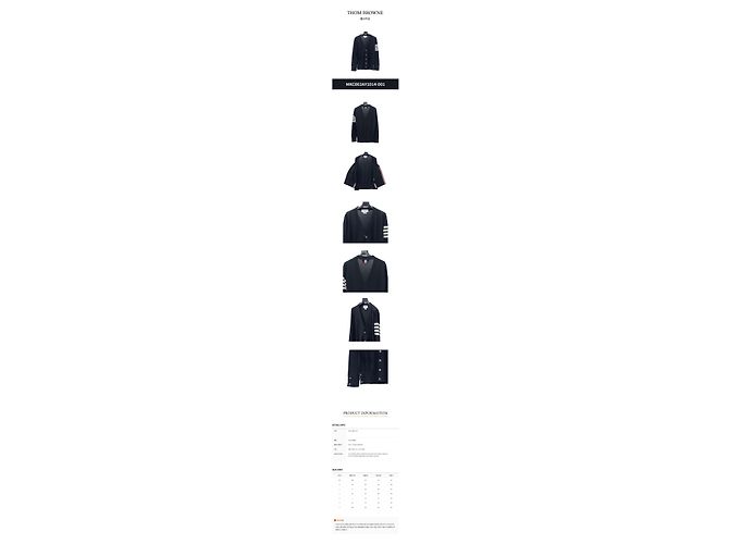 Thom Browne Four-Bar gestreifter Cardigan aus nachhaltiger Wolle - Ansicht 3