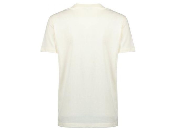 Moncler Baumwoll-T-Shirt mit tonalem gesticktem Logo - Ansicht 4