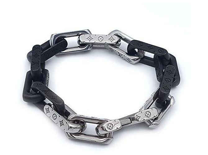 Louis Vuitton Pulsera de cadena Plata - vista 2