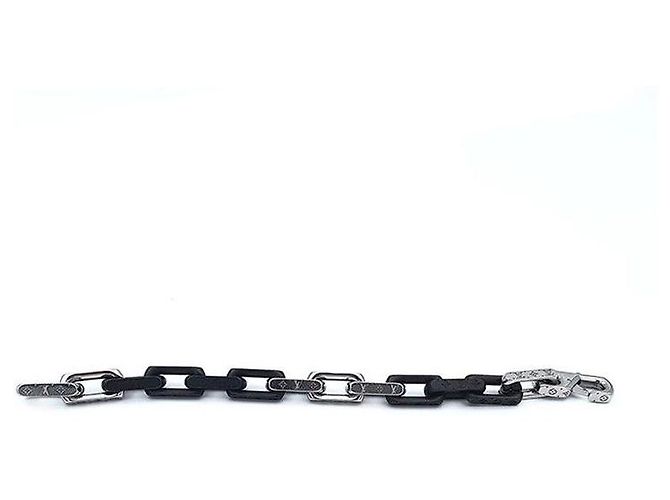 Louis Vuitton Pulsera de cadena Plata - vista 4