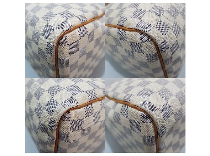 Louis Vuitton Azur Speedy Tote Bag Blau - Ansicht 8