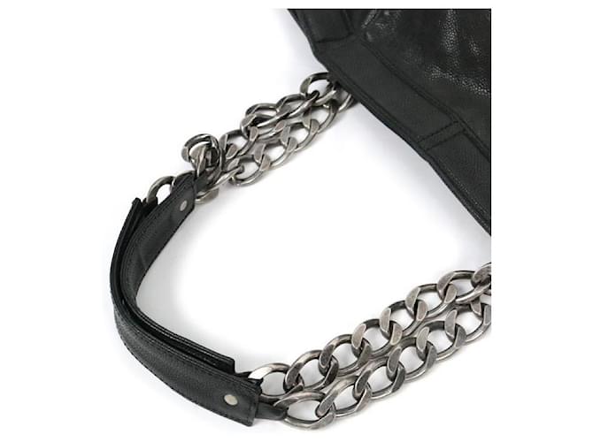 Chanel Borsa a tracolla Big CC Chain Nero - vista 7