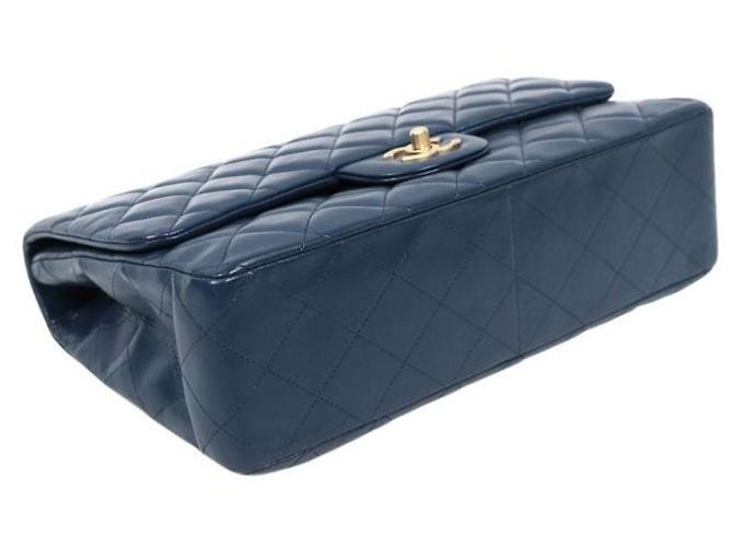Chanel Bolso Classic One Flap Large Navy Azul - vista 7
